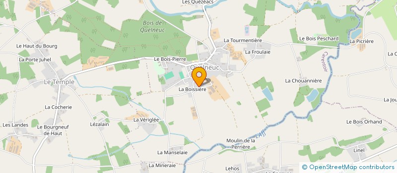 localisation de l'entreprise GAEC DE LA HERVIAIS à CARENTOIR
