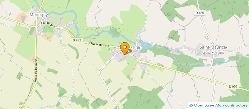 localisation de l'entreprise GAEC DE LA HOUBLONNIERE  SAINTE-POLE