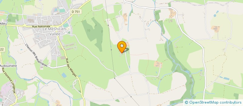 localisation de l'entreprise GAEC DE LA JOLIVETIERE  MAUGES-SUR-LOIRE