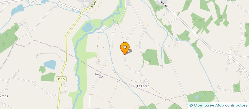 localisation de l'entreprise GAEC DE LA JOUARDIERE à VICQ-SUR-NAHON