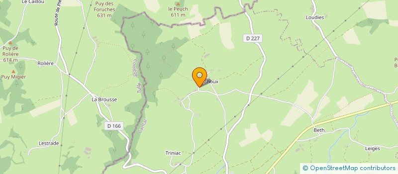 localisation de l'entreprise GAEC DE LA JUNIE à PLEAUX