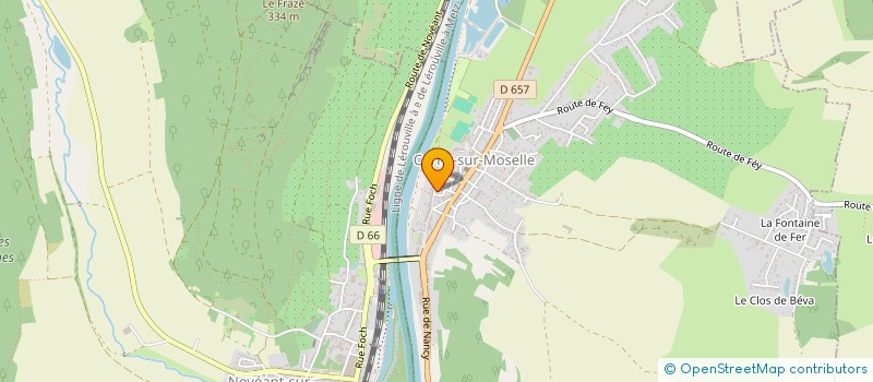 localisation de l'entreprise GAEC DE LA LOBE  ARRY