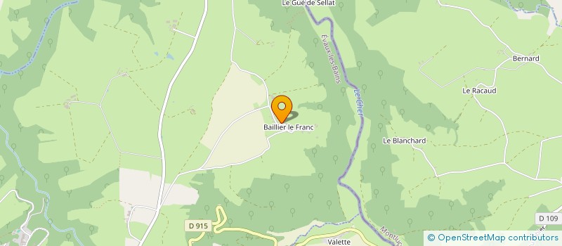 localisation de l'entreprise GAEC DE LA LOBIETTE à EVAUX-LES-BAINS