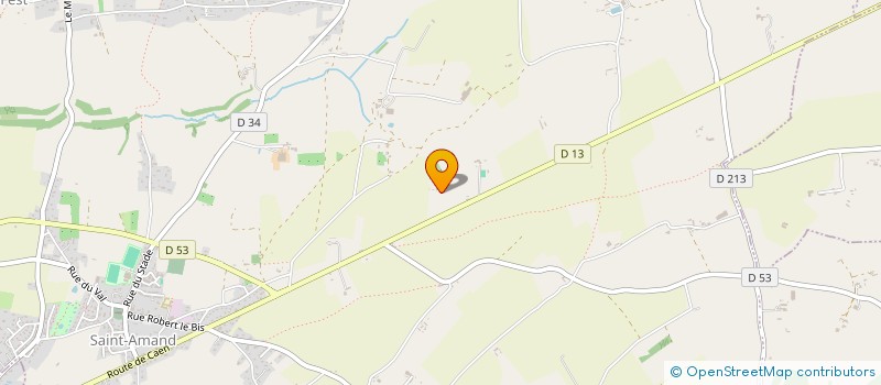 localisation de l'entreprise GAEC DE LA LONGUE RUE à SAINT-AMAND-VILLAGES