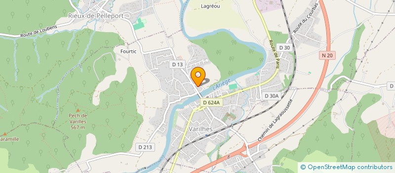 localisation de l'entreprise GAEC DE LA MALLEVIEILLE à VENTENAC