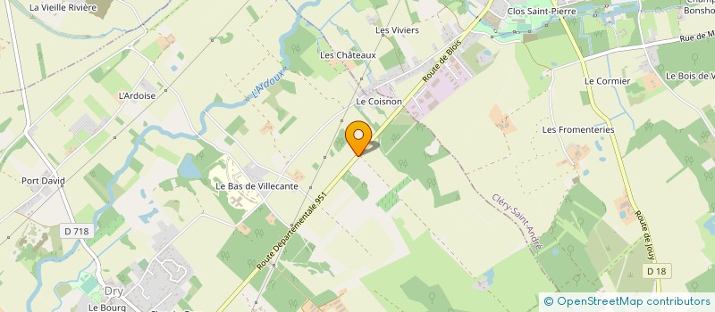 localisation de l'entreprise GAEC DE LA MARGOTTIERE à CLERY-SAINT-ANDRE