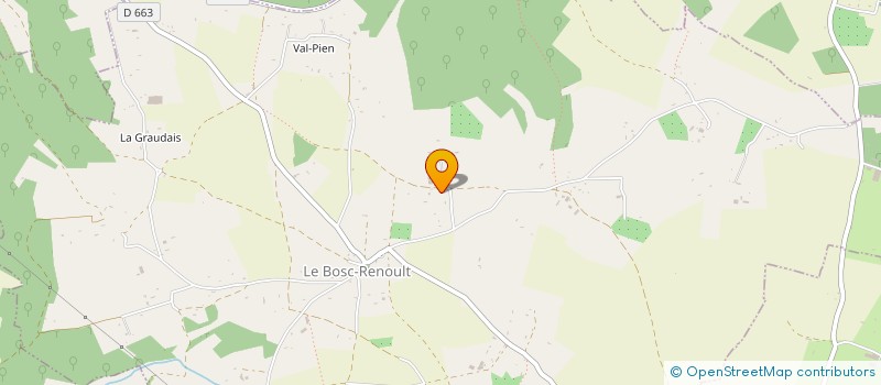 localisation de l'entreprise GAEC DE LA MASSAIE à LE BOSC-RENOULT