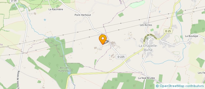 localisation de l'entreprise GAEC DE LA MASURE à CHANU