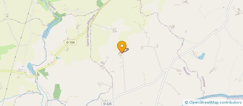 localisation de l'entreprise GAEC DE LA MENNERIE à ALEXAIN