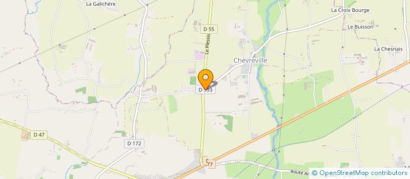 localisation de l'entreprise GAEC DE LA METAIRIE  GRANDPARIGNY