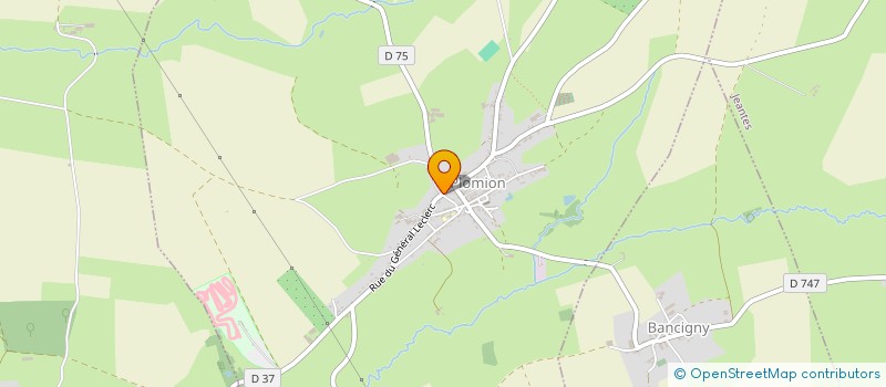 localisation de l'entreprise GAEC DE LA MONTBELIARDE à PLOMION