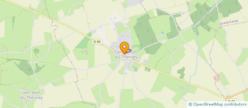 localisation de l'entreprise GAEC DE LA MUSQUIERE  MESNIL-EN-OUCHE