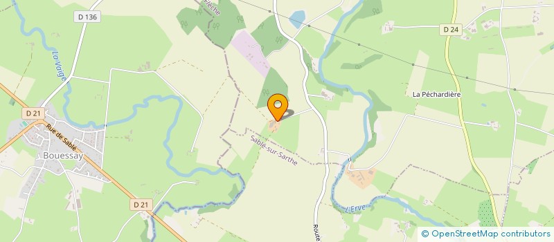 localisation de l'entreprise GAEC DE LA PANNETIERE à AUVERS LE HAMON