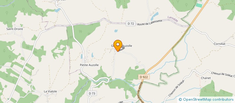 localisation de l'entreprise GAEC DE LA PANOUILLE à TREMOUILLE-SAINT-LOUP