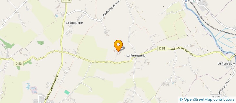 localisation de l'entreprise GAEC DE LA PEDOYERE  BOURGVALLEES