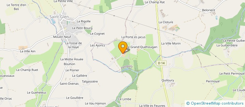 localisation de l'entreprise GAEC DE LA PERRIERE à PENGUILY