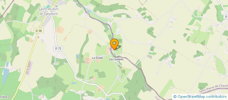 localisation de l'entreprise GAEC DE LA PERRIERE  VAAS