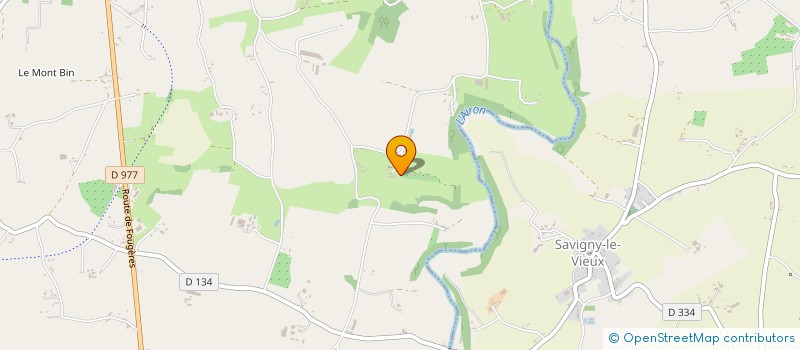 localisation de l'entreprise GAEC DE LA PETITE FORET à LES LOGES-MARCHIS