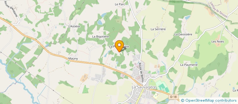 localisation de l'entreprise GAEC DE LA PICHARDIERE à SAINT-PATRICE-DU-DESERT