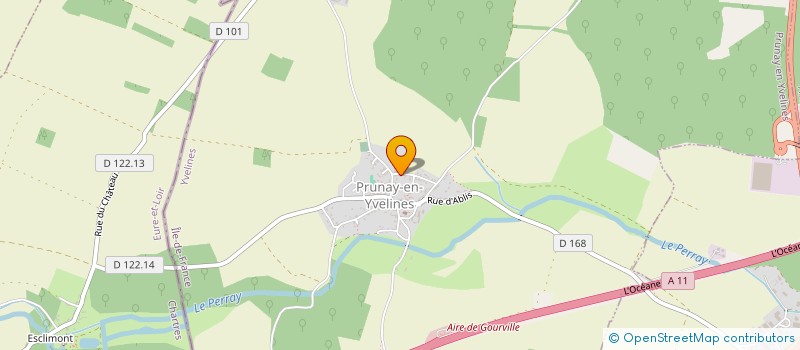 localisation de l'entreprise GAEC DE LA PLAINE à ALLAINVILLE