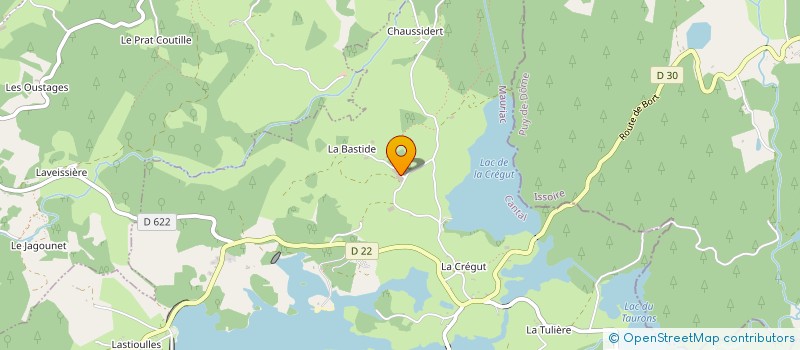 localisation de l'entreprise GAEC DE LA PLANCHETTE à TREMOUILLE
