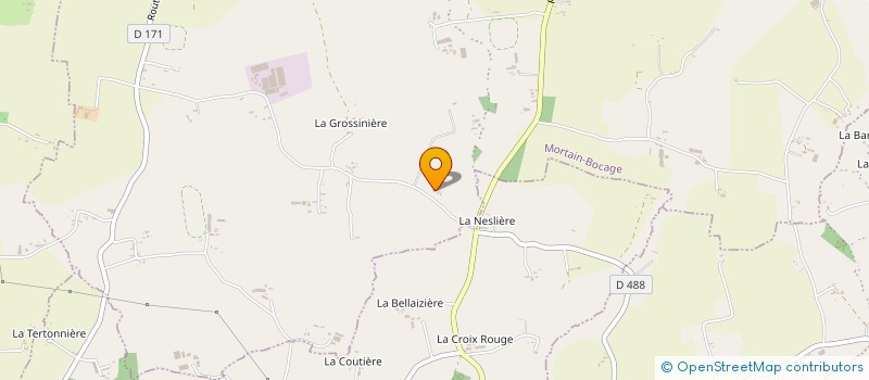 localisation de l'entreprise GAEC DE LA PLESSE DE HAUT à SAINT-CLEMENT-RANCOUDRAY