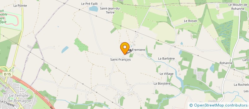 localisation de l'entreprise GAEC DE LA POMMERAIE à VIGNEUX-DE-BRETAGNE