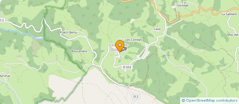 localisation de l'entreprise GAEC DE LA PRADE D'OLT à PIERREFICHE
