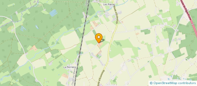 localisation de l'entreprise GAEC DE LA PRE à MAYET