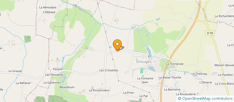 localisation de l'entreprise GAEC DE LA PREE à DROUGES
