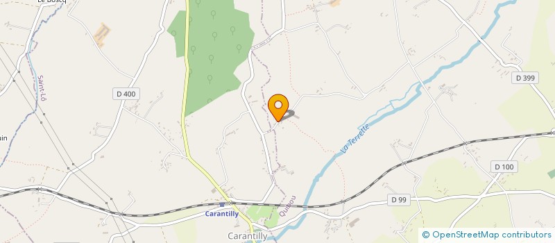localisation de l'entreprise GAEC DE LA QUELLIERE à QUIBOU