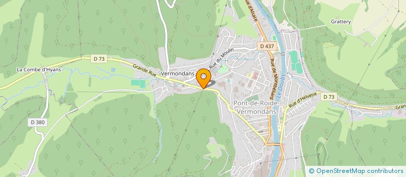 localisation de l'entreprise GAEC DE LA RANCEUSE à DAMBELIN