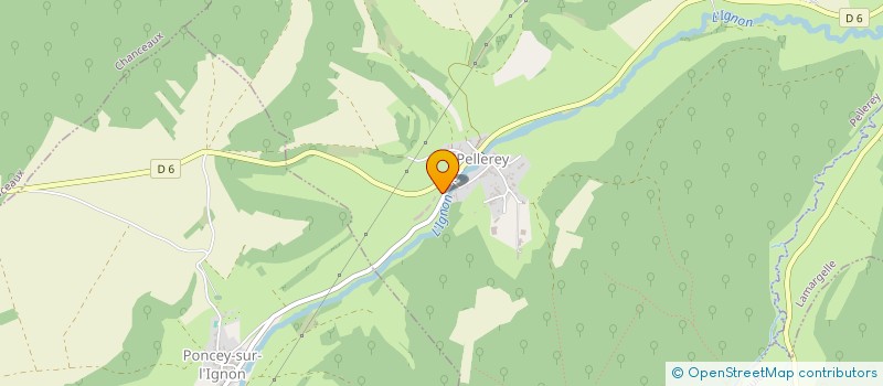 localisation de l'entreprise GAEC DE LA RECLUSE à PELLEREY