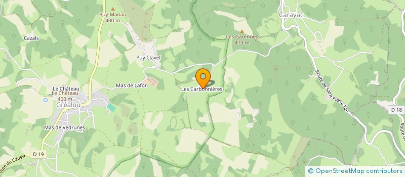 localisation de l'entreprise GAEC DE LA REMISE  GREALOU