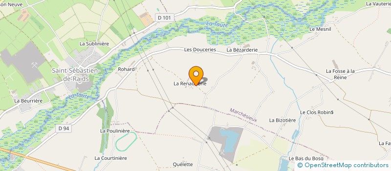 localisation de l'entreprise GAEC DE LA RENAUDERIE à MARCHESIEUX