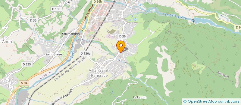 localisation de l'entreprise GAEC DE LA RIOLETTE  VILLAR-SAINT-PANCRACE