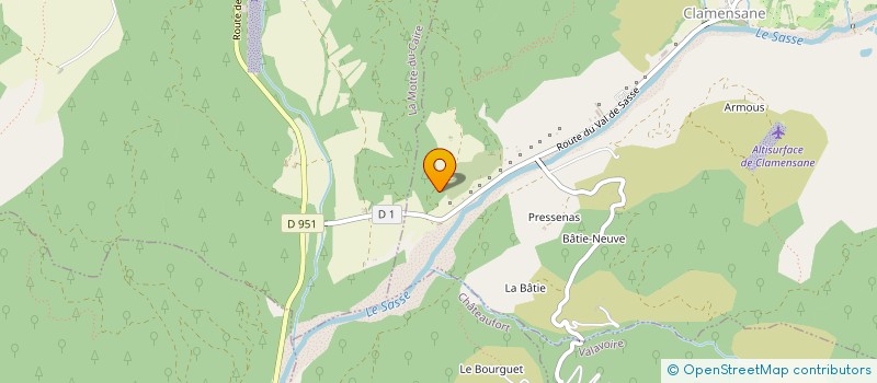 localisation de l'entreprise GAEC DE LA ROCHE à LE CAIRE