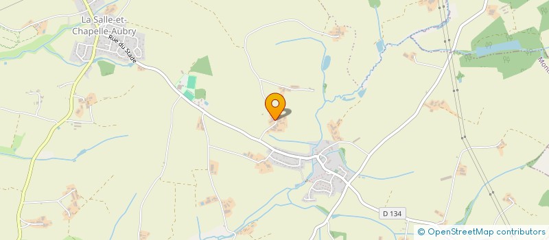 localisation de l'entreprise GAEC DE LA ROCHE VETELAY à MONTREVAULT-SUR-EVRE