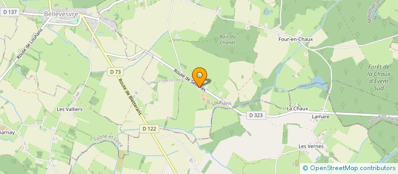 localisation de l'entreprise GAEC DE LA RONCE  MOUTHIER-EN-BRESSE