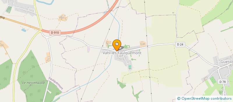 localisation de l'entreprise GAEC DE LA ROTTE  ARRAINCOURT