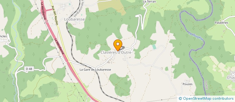 localisation de l'entreprise GAEC DE LA SABLIERE à VAL D'ARCOMIE