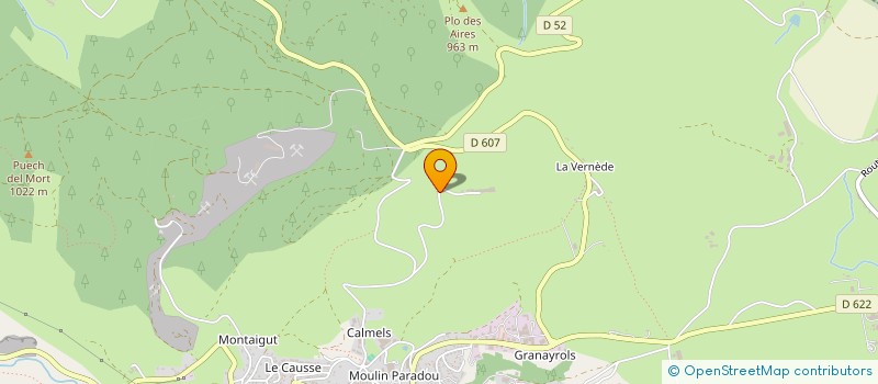 localisation de l'entreprise GAEC DE LA SAGNE à LACAUNE