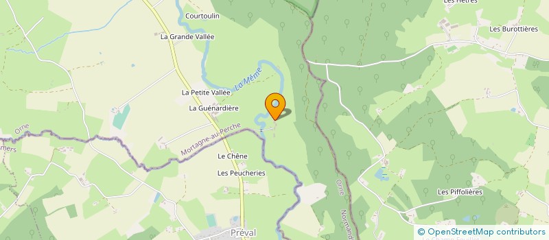localisation de l'entreprise GAEC DE LA SANSAUDIERE à SAINT-GERMAIN-DE-LA-COUDRE