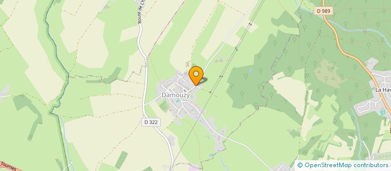 localisation de l'entreprise GAEC DE LA SAULT  EVIGNY