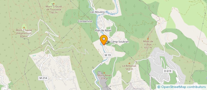 localisation de l'entreprise GAEC DE LA SAUREA à TOURRETTE-LEVENS