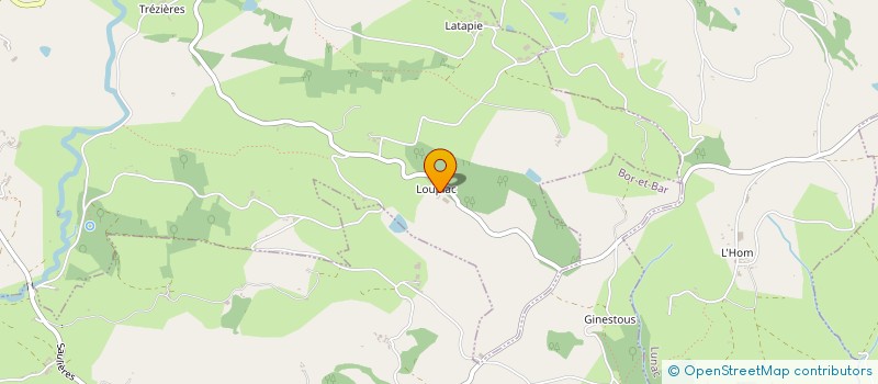 localisation de l'entreprise GAEC DE LA SERENE à LUNAC