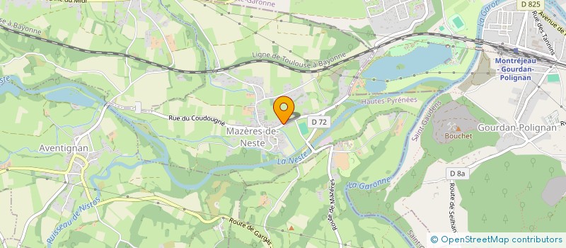 localisation de l'entreprise GAEC DE LA SERRE  BIZE