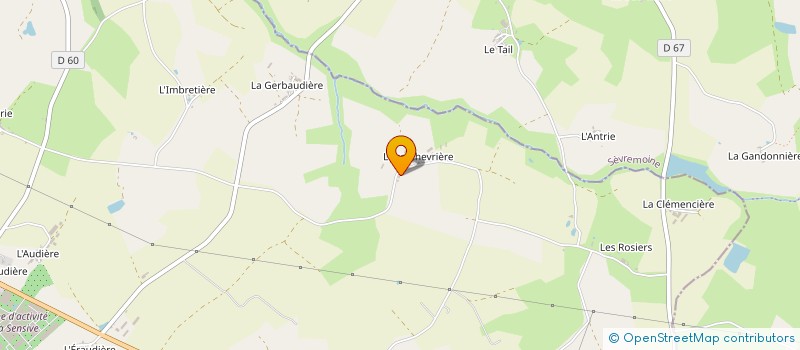 localisation de l'entreprise GAEC DE LA SOURCE  BOUSSAY