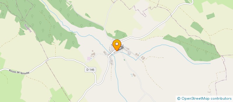 localisation de l'entreprise GAEC DE LA SOURCE DE LA CHARME à NINVILLE
