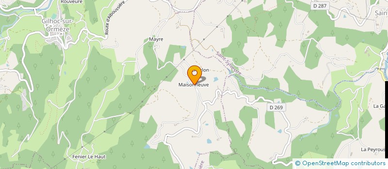 localisation de l'entreprise GAEC DE LA SOUVERAINE à EMPURANY